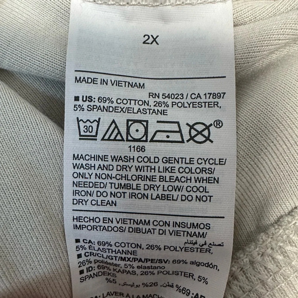 Old Navy Dynamic Fleece Half-Zip Size 2X - Picture 7 of 7